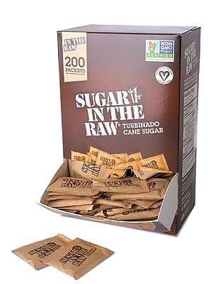Sugar In The Raw, 200 Packets/Box (50319)