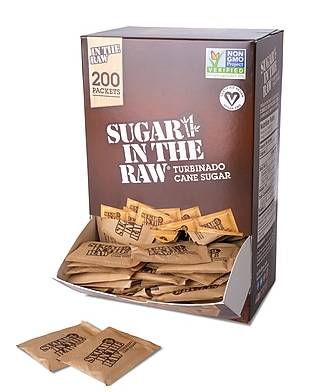 Sugar In The Raw Sugar Packets, 200/Box (4480050319)