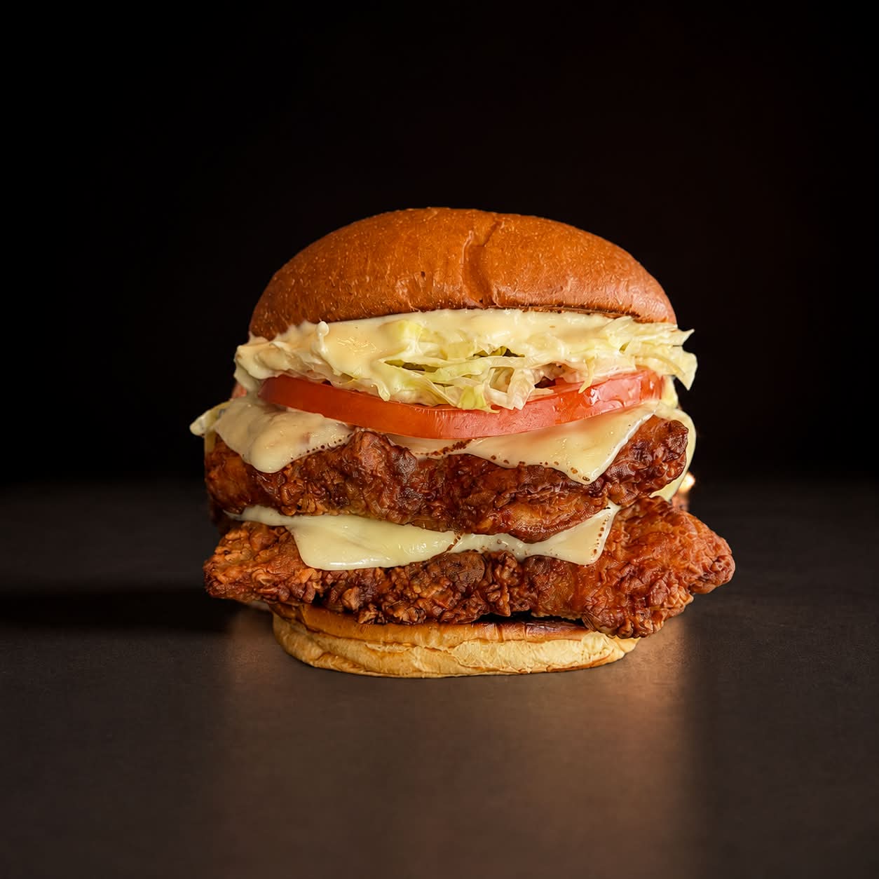 Double Chicken Burger - Exclusivo Uber Eats