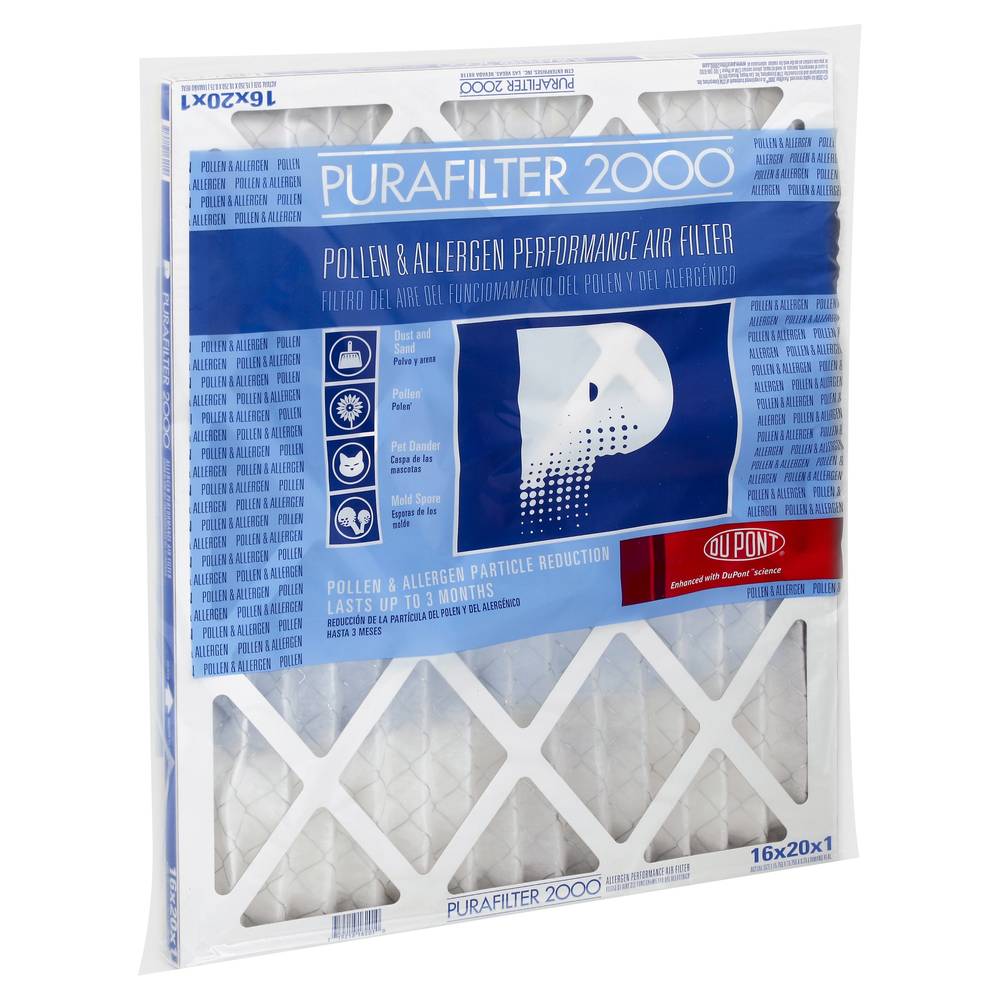 Purafilter 2000 Pollen & Allergen Performance Air Filter