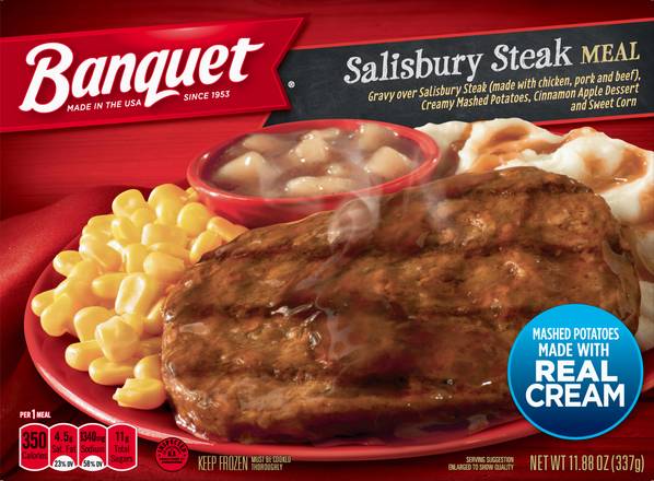 Banquet Classic Salisbury Steak Meal (assorted)