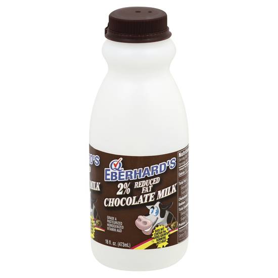 Eberhard's 2% Reduced Fat Chocolate Milk (16 fl oz)