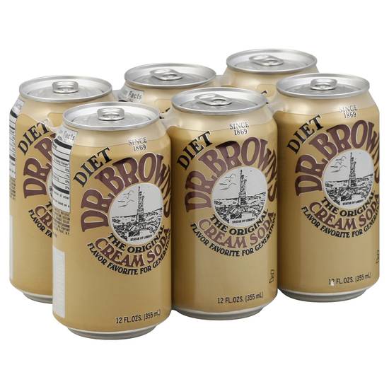Dr Brown's the Original Diet Cream Soda (12 fl oz)