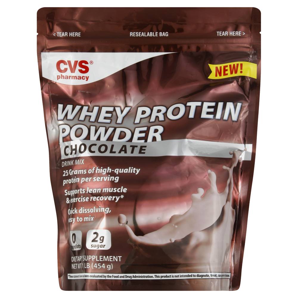 Cvs Pharmacy Whey Protein Powder (1 lb) (chocolate)