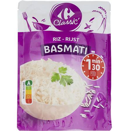 Carrefour - Riz micro-ondes basmati