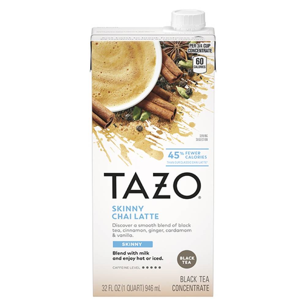 Tazo Skinny Chai Latte Black Tea Concentrate (32 fl oz)