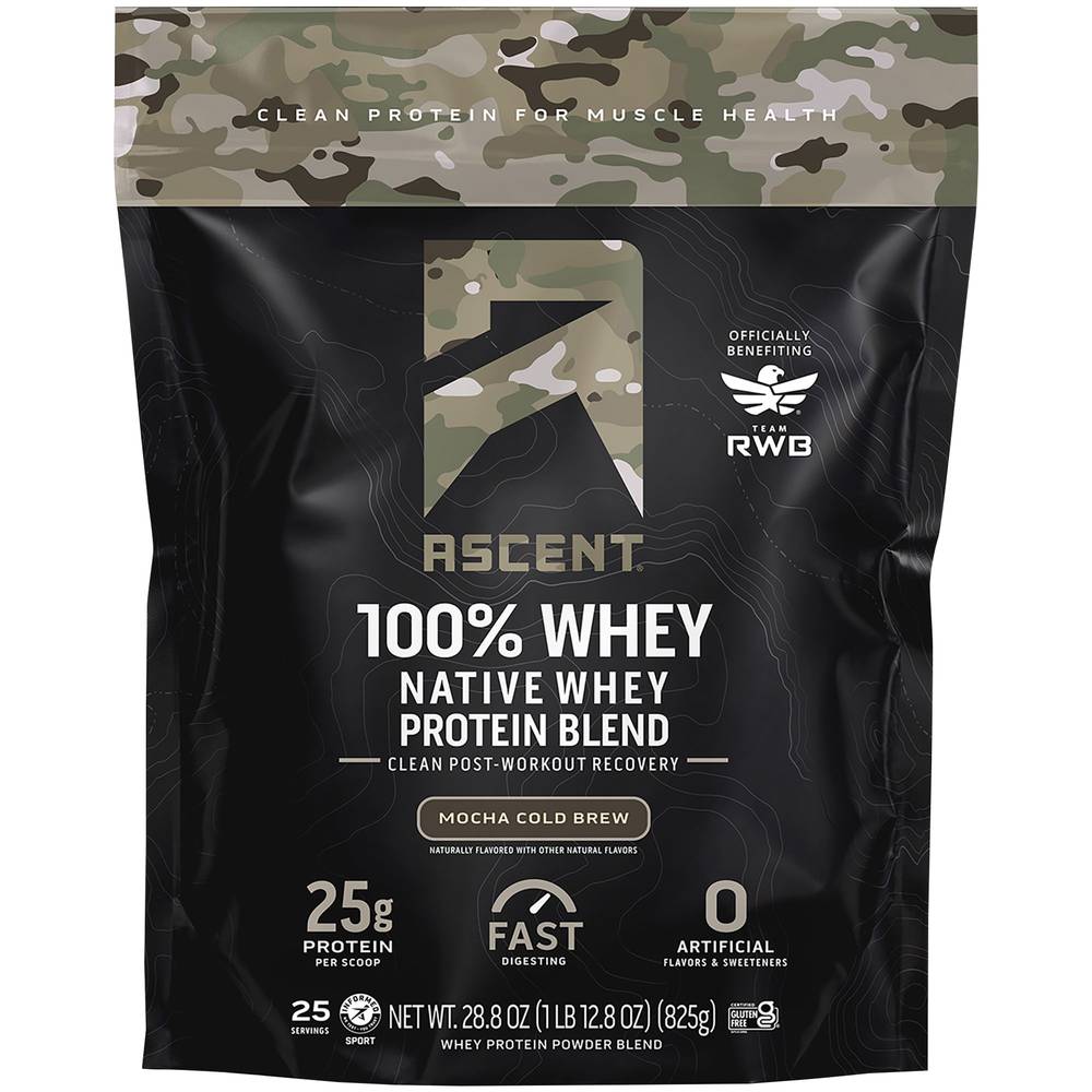 100% Native Whey Protein - Mocha Cold Brew (1.11 Lbs. / 25 Servings)