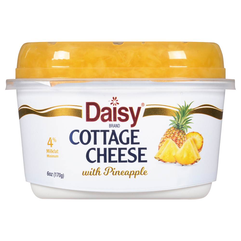 Daisy 4% Milkfat Cottage Cheese With Pineapple