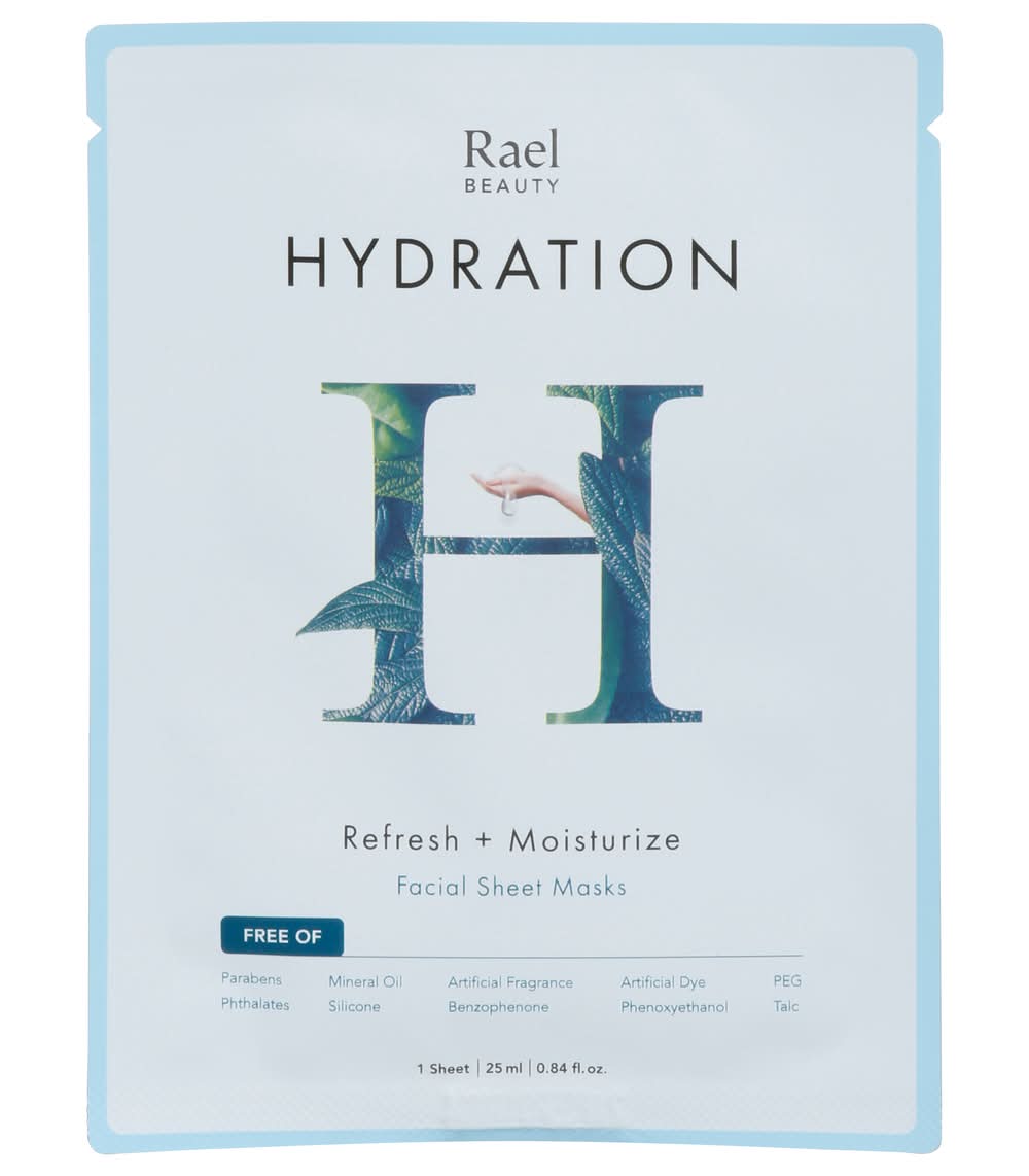 Rael Beauty Moisturizing Hydration Facial Sheet Mask (0.84 fl oz)