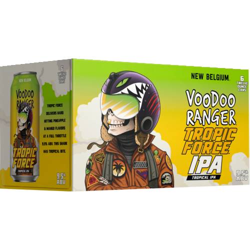 New Belgium Voodoo Ranger Tropic IPA 6 Pack Can