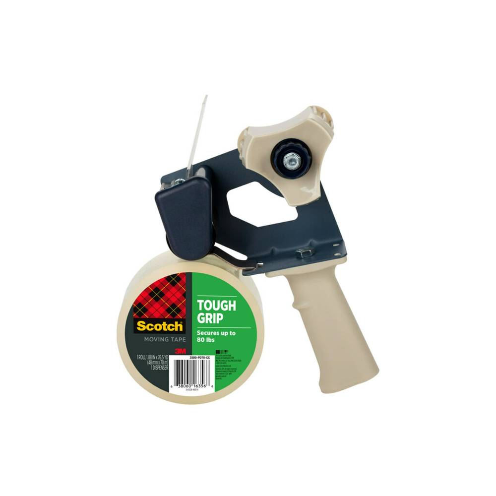 Scotch 1.88-in x 76.5 Yards Tough Grip Moving Tape (Dispenser Included) | 3500-PD70-CC