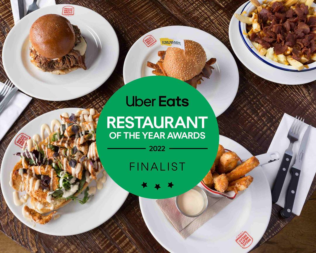 Bread Meats Bread (West End) Menu Takeaway in Glasgow Delivery menu