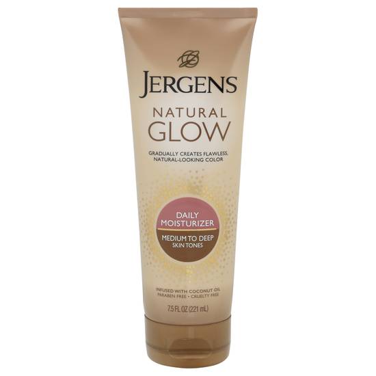 Jergens Natural Glow Daily Moisturizer Medium To Deep Skin Tones