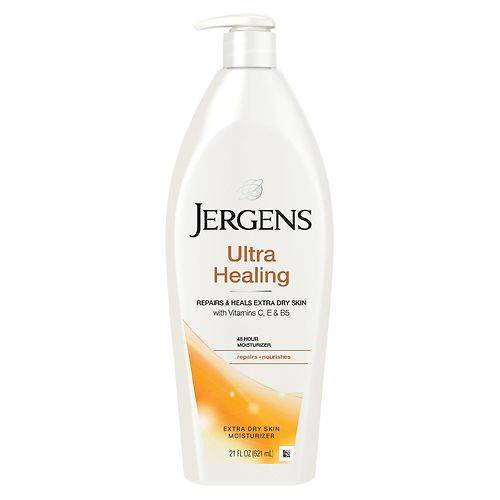 Jergens Ultra Healing Extra Dry Skin Moisturizer Unscented - 21.0 fl oz