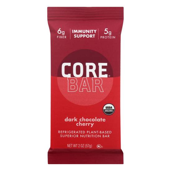 Core Plant-Based Dark Chocolate Cherry Nutrition Bar