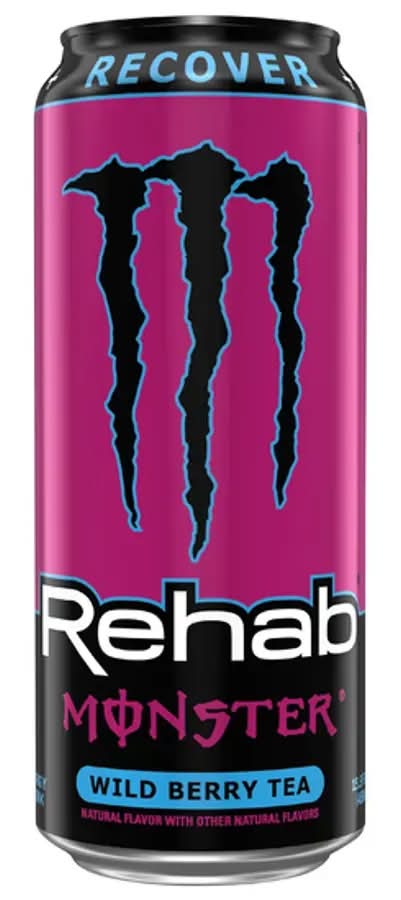 Monster Rehab Wild Berry Tea