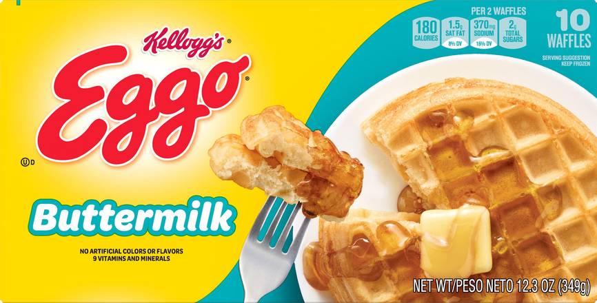Eggo Buttermilk Waffles (10 ct)