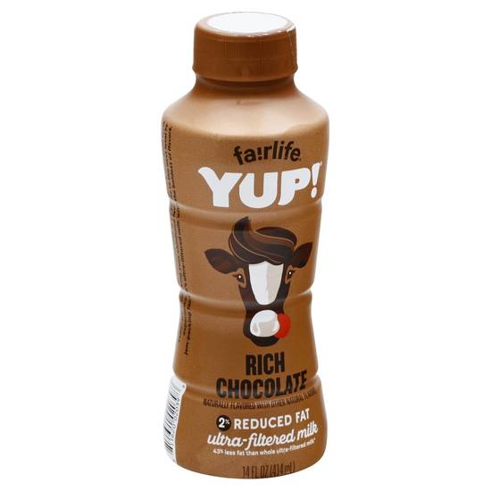 Fairlife Yup! Rich Chocolate Ultra-Filtered Milk (14 fl oz)