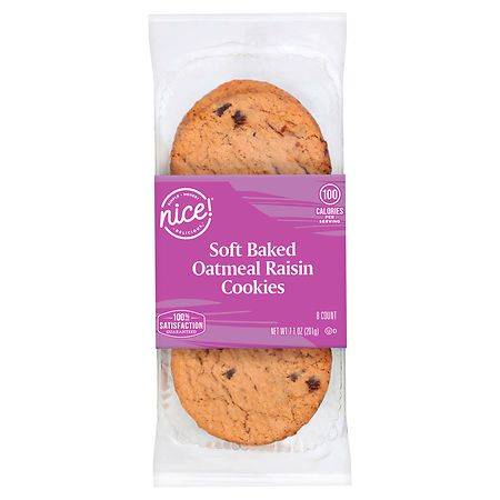 Nice! Oatmeal Raisin Soft Baked Cookies