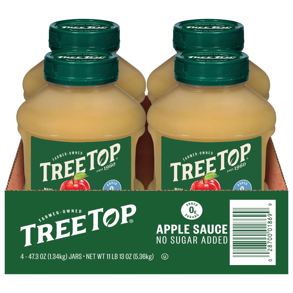 Tree Top Applesauce (47.3 oz, 4 ct)