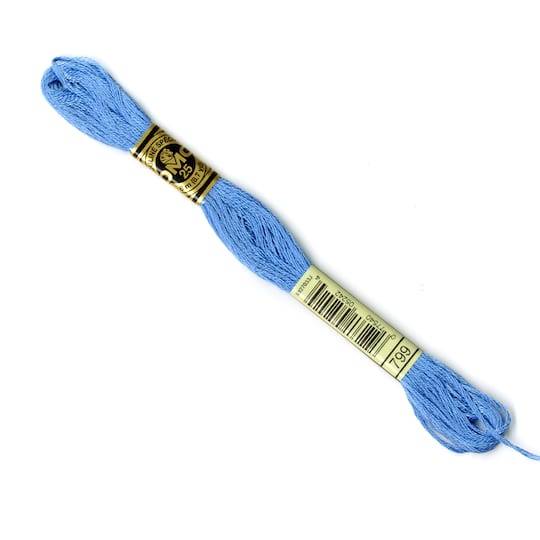 DMC 6 Strand Embroidery Floss, 8.7 yd, Medium Delft Blue