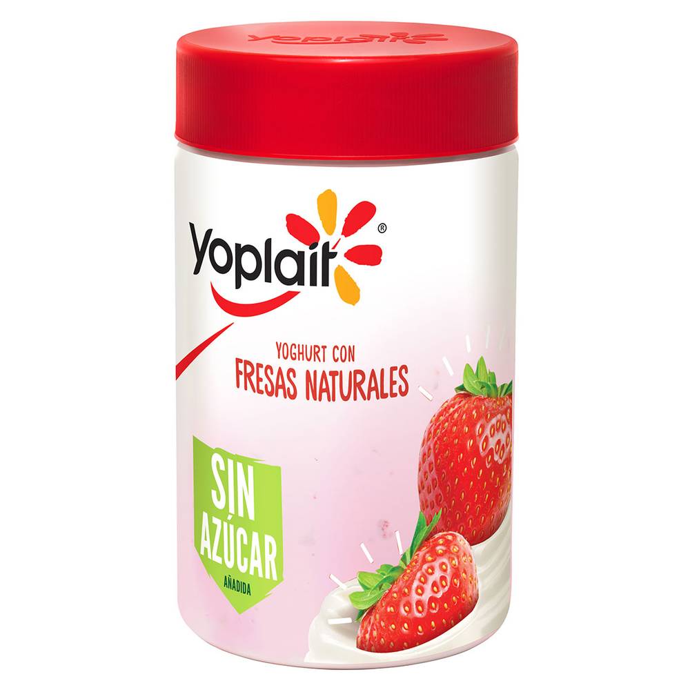 Yoplait · Yogurt batido sin azúcar sabor fresa (950 g)