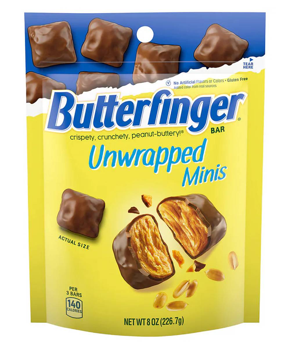Butterfinger Unwrapped Minis 8oz