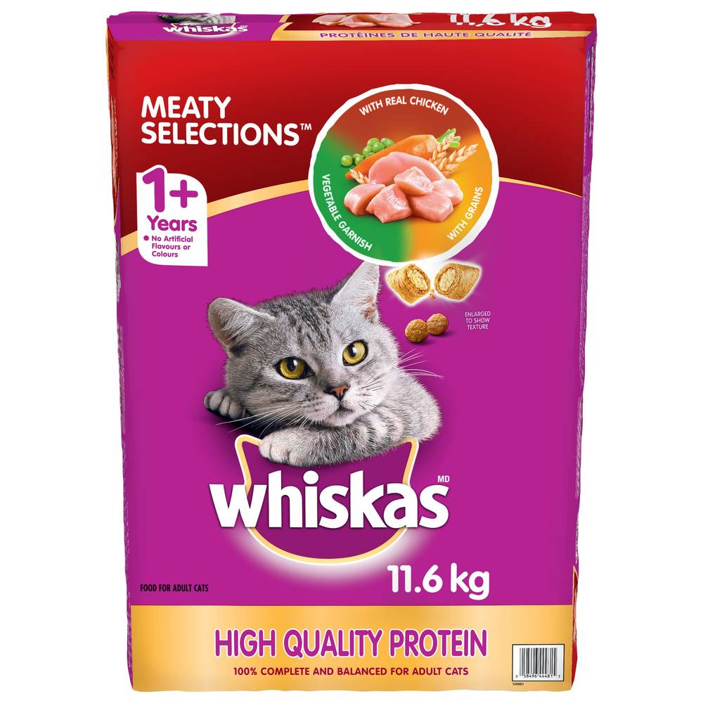 Whiskas Wet Cat Food, 11.6 Kg