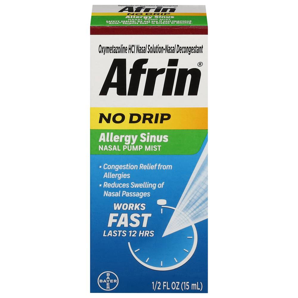 Afrin No Drip Sinus Pump Mist