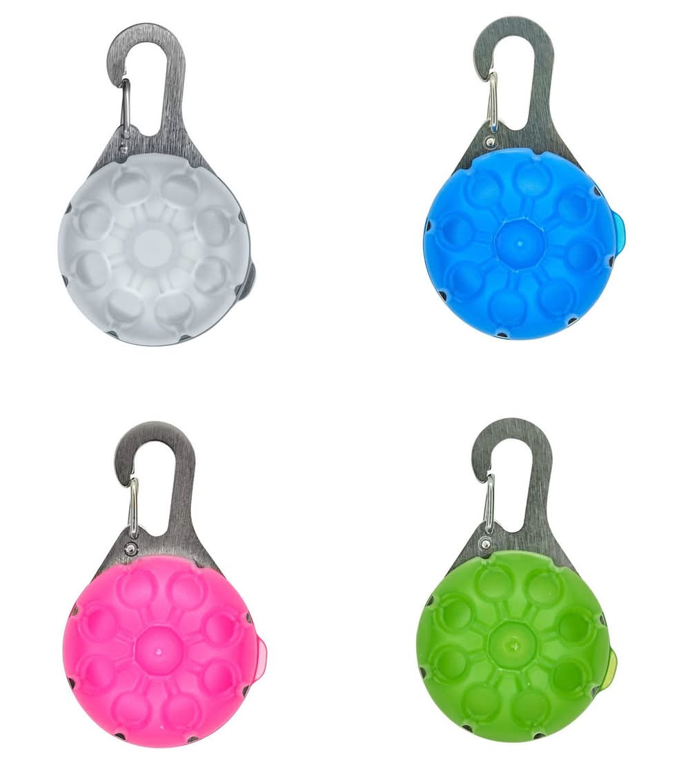 Nite Ize SpotLit Rechargeable LED Assorted Colours Collar Light, 1 ea