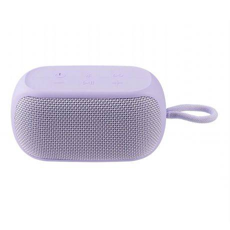 Onn Bluetooth Small Rugged Speaker With Party Sync Mode (lilac)