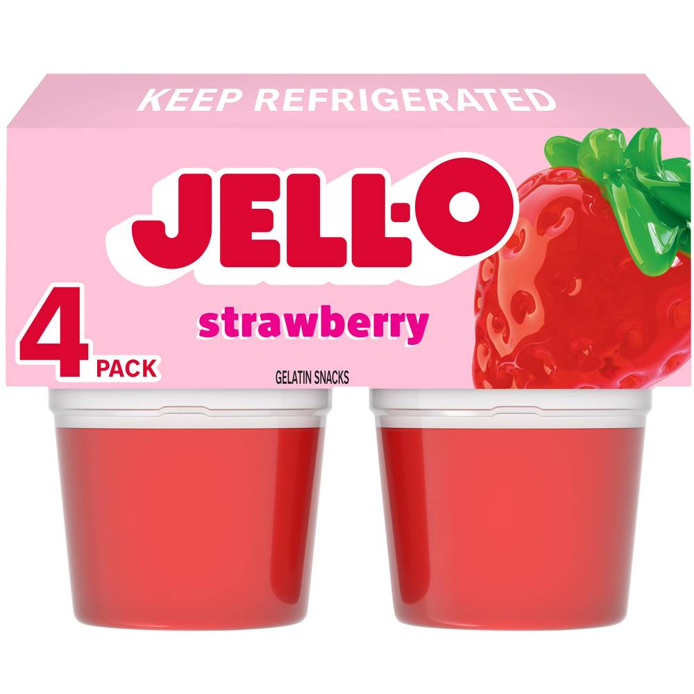 Jell-O Original Gelatin Snacks (strawberry )