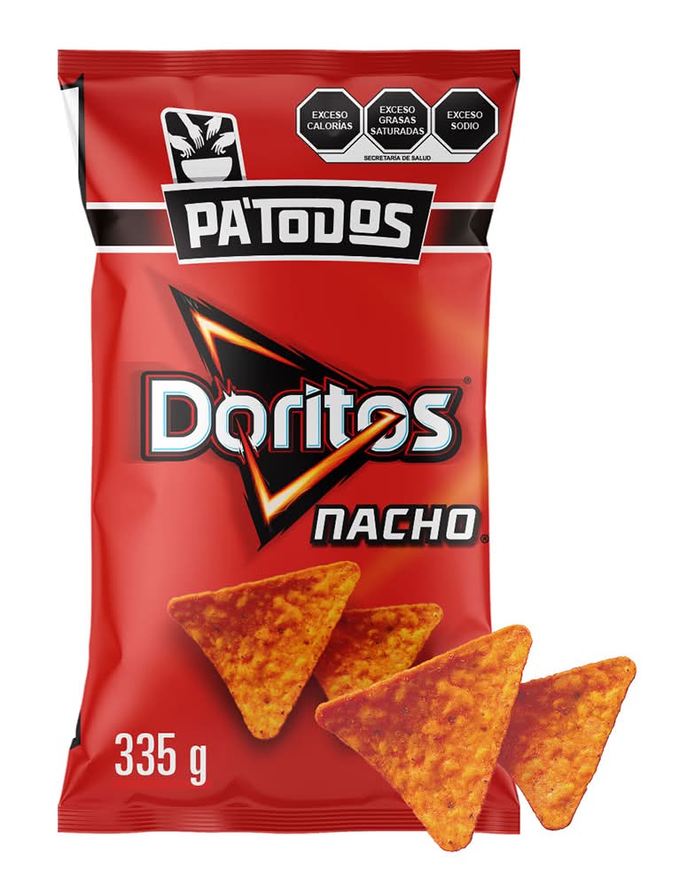 Doritos · Botana frita de maíz pa' todos, queso-chile (335 g)
