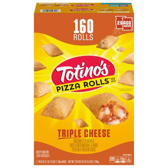 Totino's Triple Cheese Pizza Rolls (2 ct)