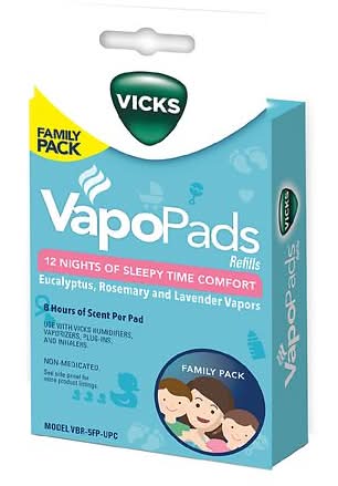 Vicks Vapor Pads Family pack Lavender, Rosemary (1.06 oz)