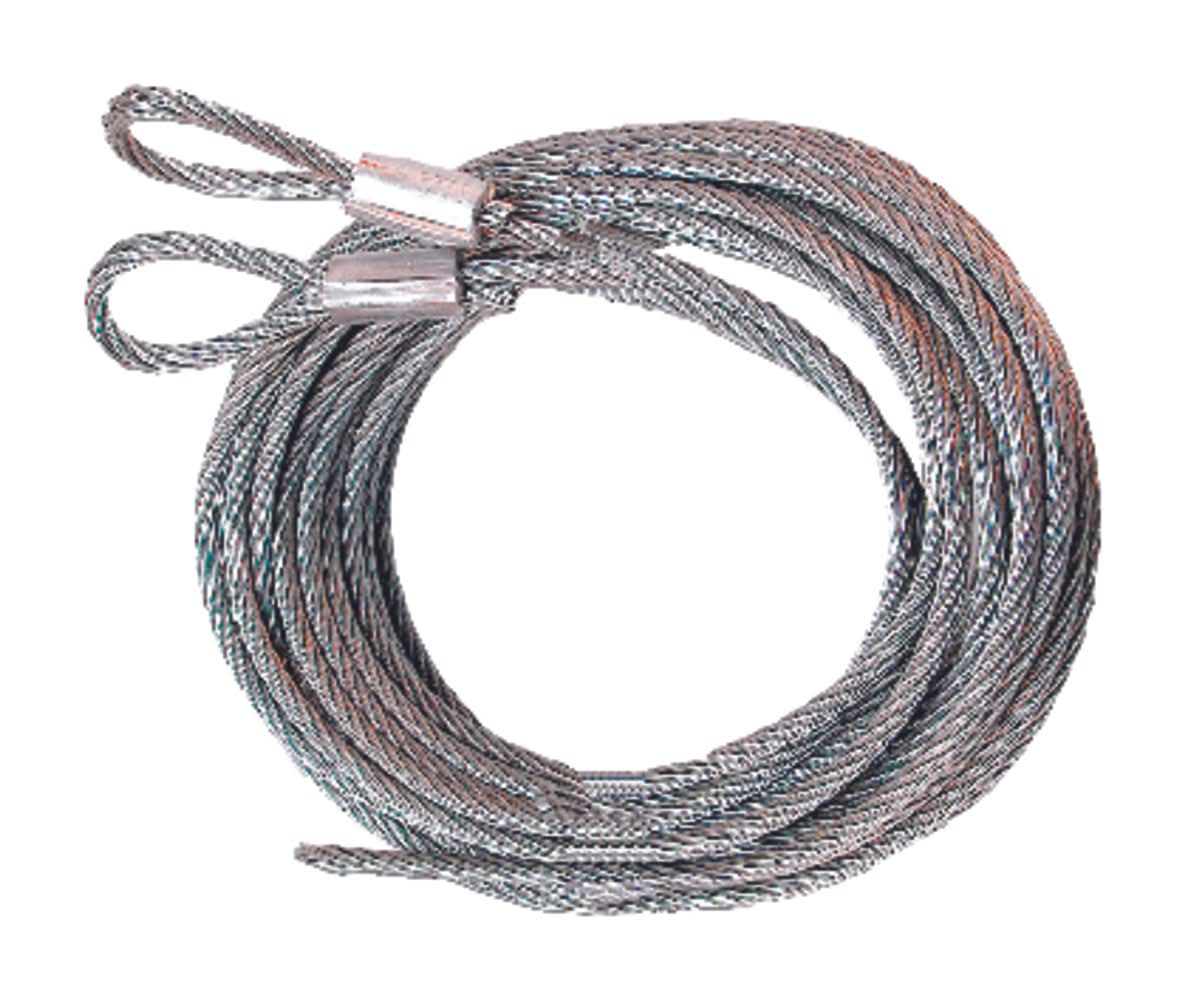 Prime-Line 5.75 In. W X 12 Ft. L X 1/8 In. D Carbon Steel Extension Cables