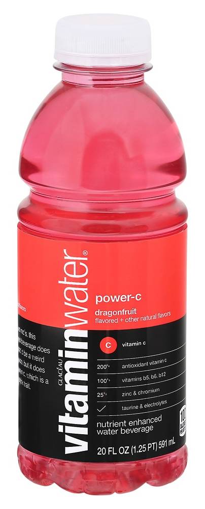 Vitaminwater · Power C Dragonfruit Enhanced Water (20 fl oz)