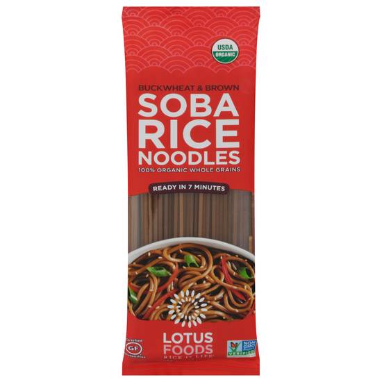 Lotus Foods Soba Buckwheat & Brown Rice Noodles