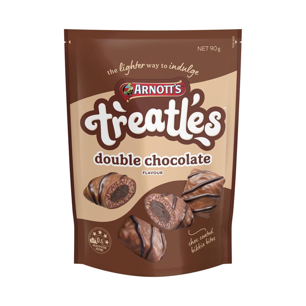 Arnotts Treatles Biscuits Double Chocolate 90g