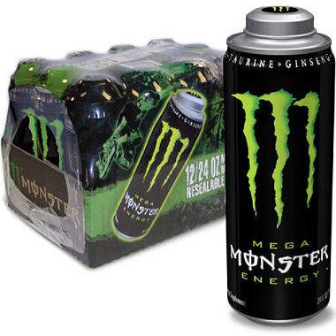 Monster Energy - Mega Cap Can - 24 oz / 12-ct (1X12|1 Unit per Case)