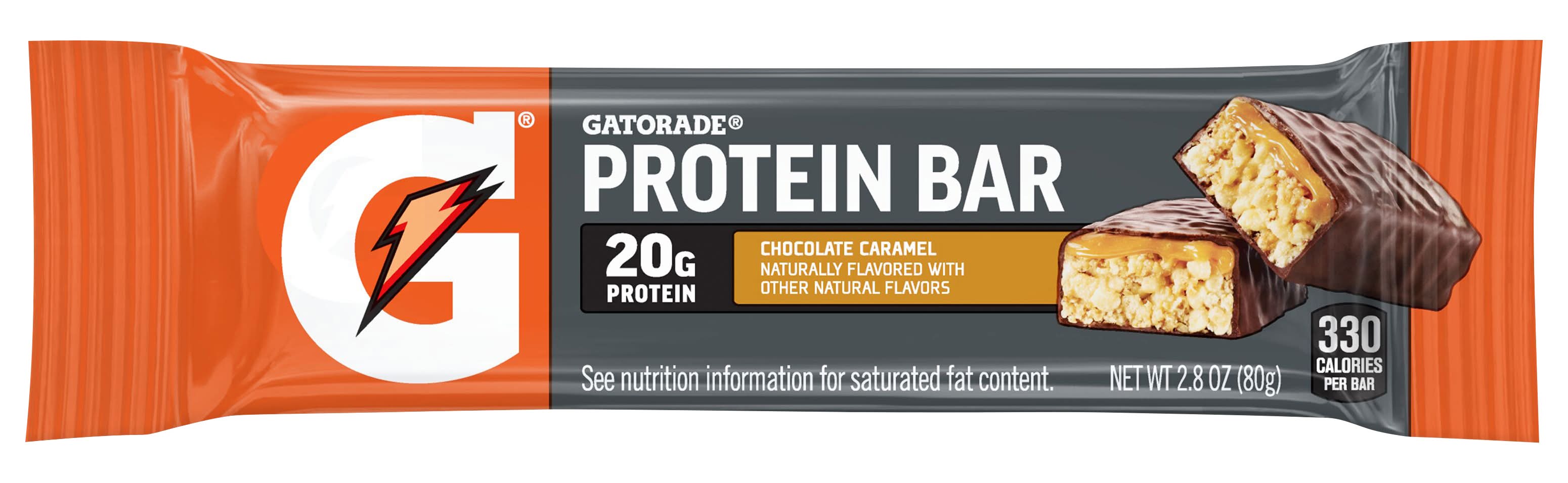 Gatorade Whey Protein Bar, Chocolate Caramel (2.8 oz)