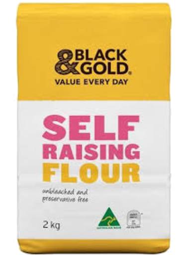 Black & Gold Self Raising Flour (2kg)
