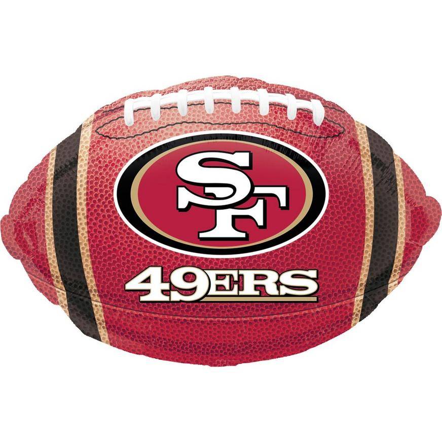 Uninflated San Francisco 49ers Balloon - Football