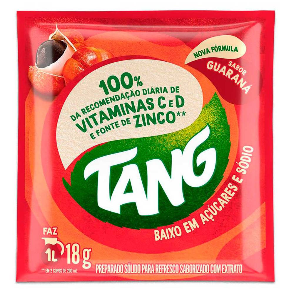 Tang refresco em pó sabor guaraná (18g)