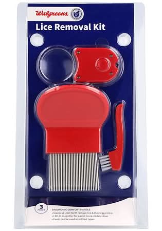 Walgreens Lice Removal Kit, Unisex (3 ct)