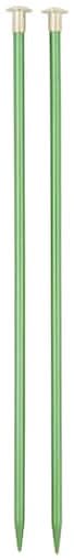 Loops & Threads Anodized Aluminum Knitting Needles, 10 In (2 ct)