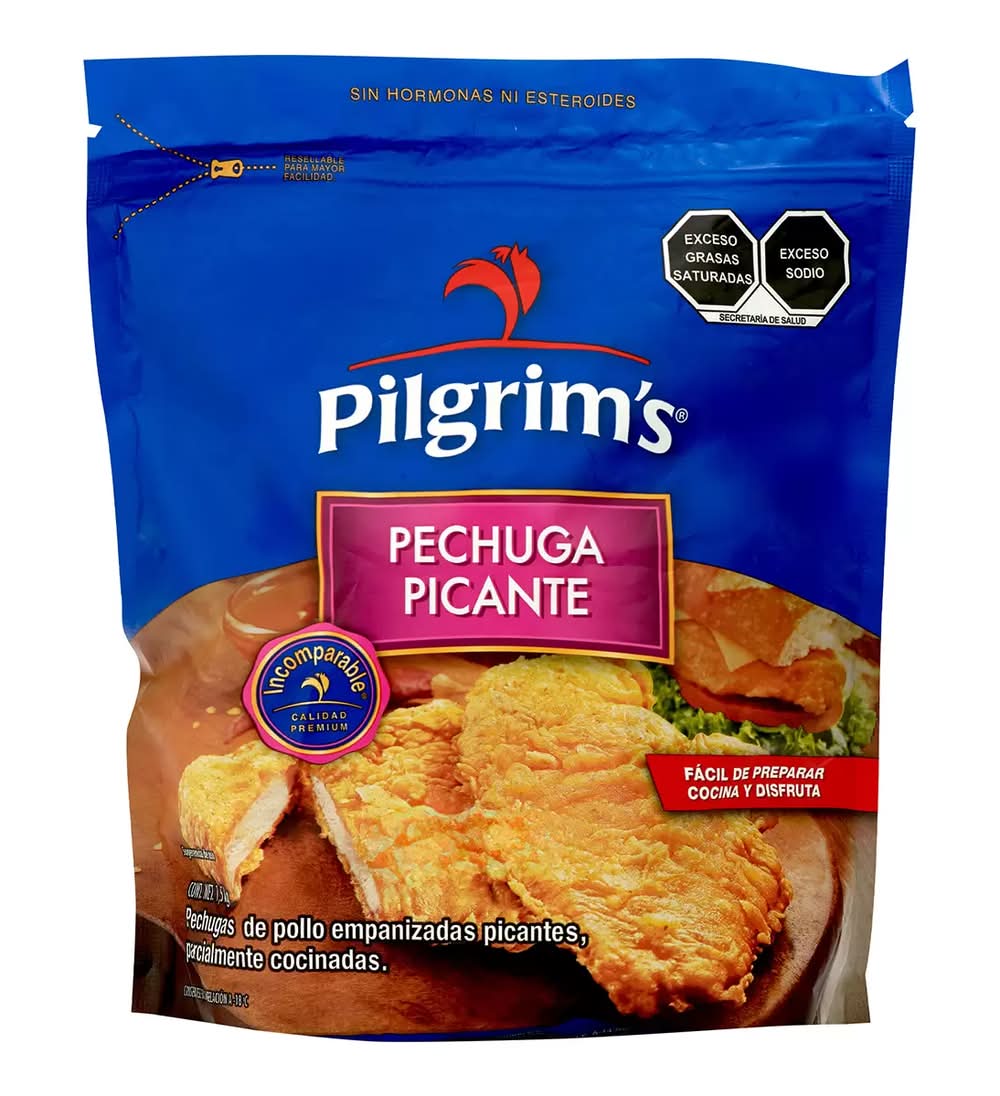 Pilgrim's · Pechuga de pollo empanizada picante (1,5 kg)