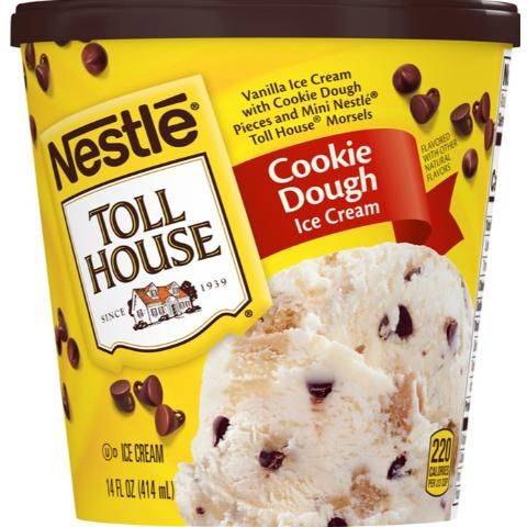 Nestle Toll House Cookie Dough Ice Cream 14oz