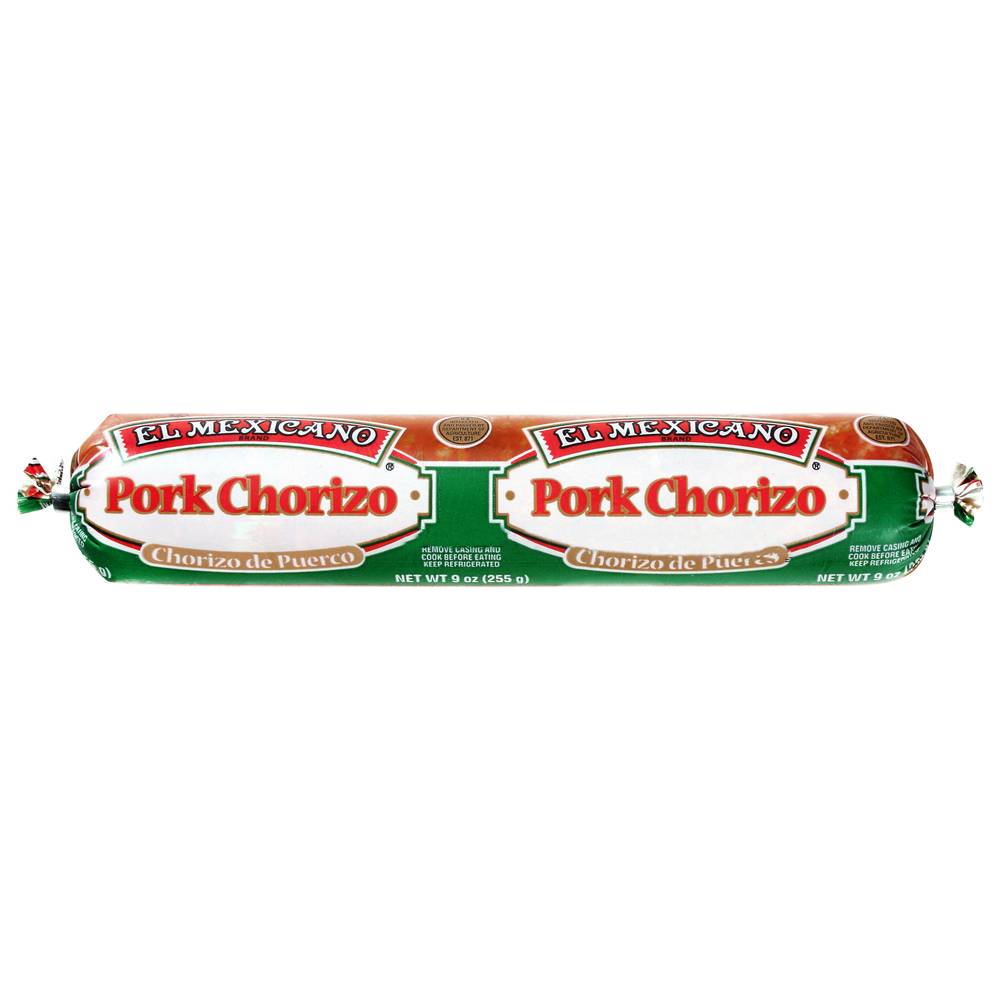 El Mexicano Pork Chorizo (9 oz)