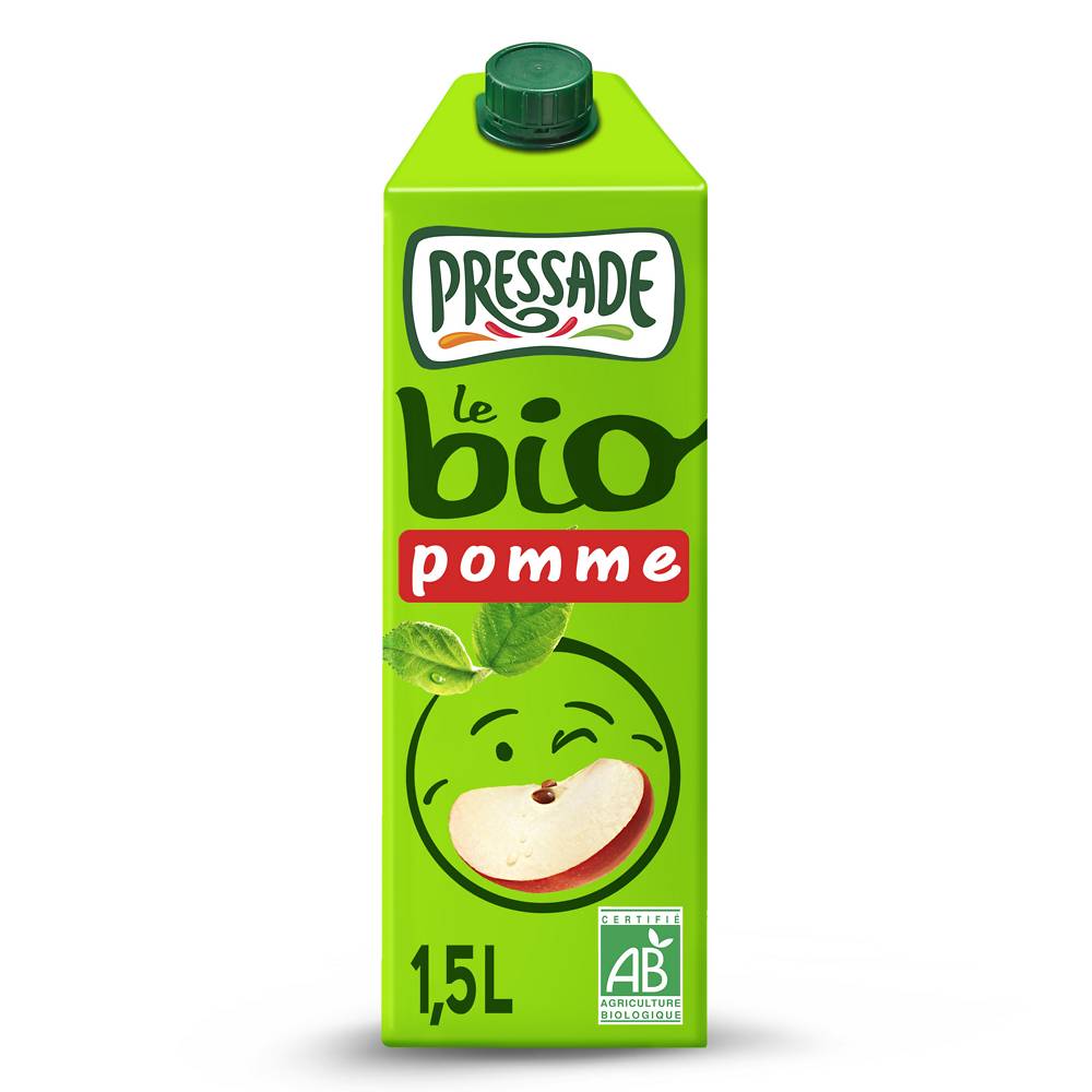 Pressade - Nectar de pomme doux bio (1,5L)